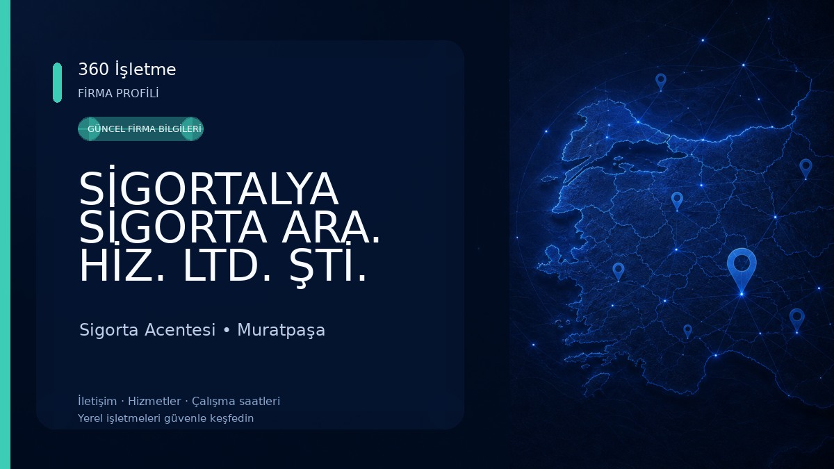 SİGORTALYA SİGORTA ARA. HİZ. LTD. ŞTİ. Sigorta Acentesi