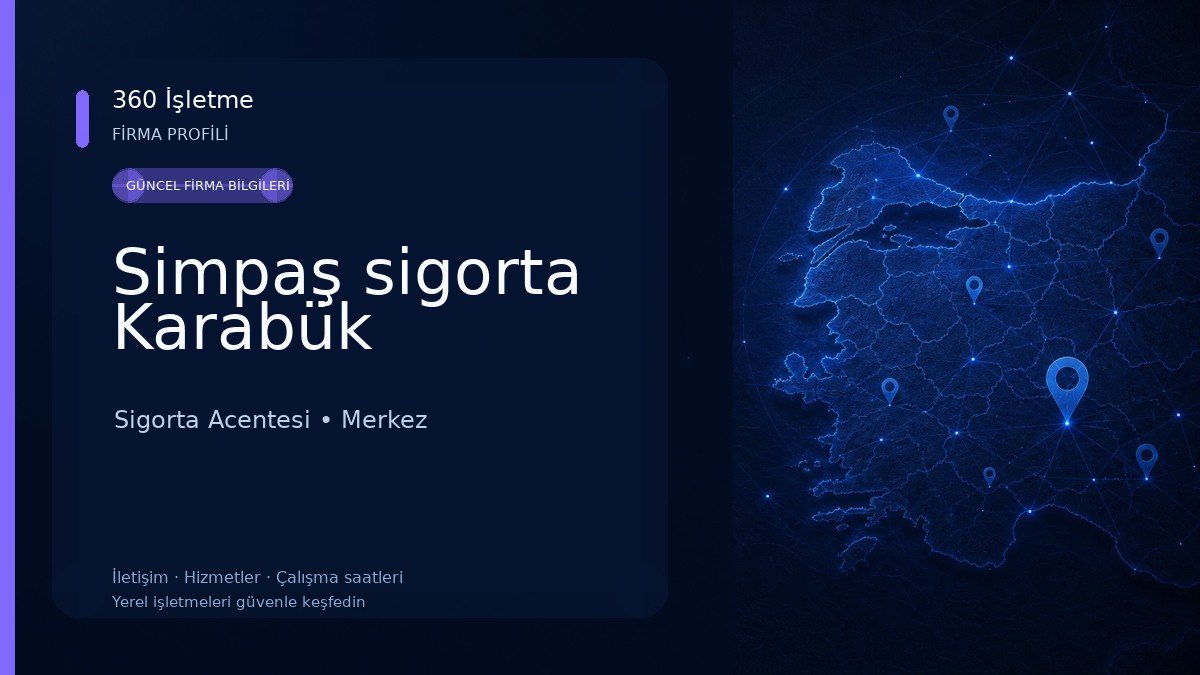 Simpaş sigorta Karabük Sigorta Acentesi