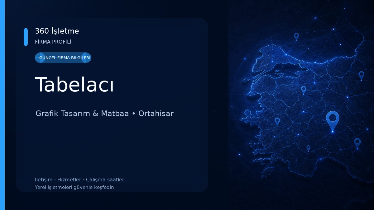 Tabelacı Grafik Tasarım & Matbaa