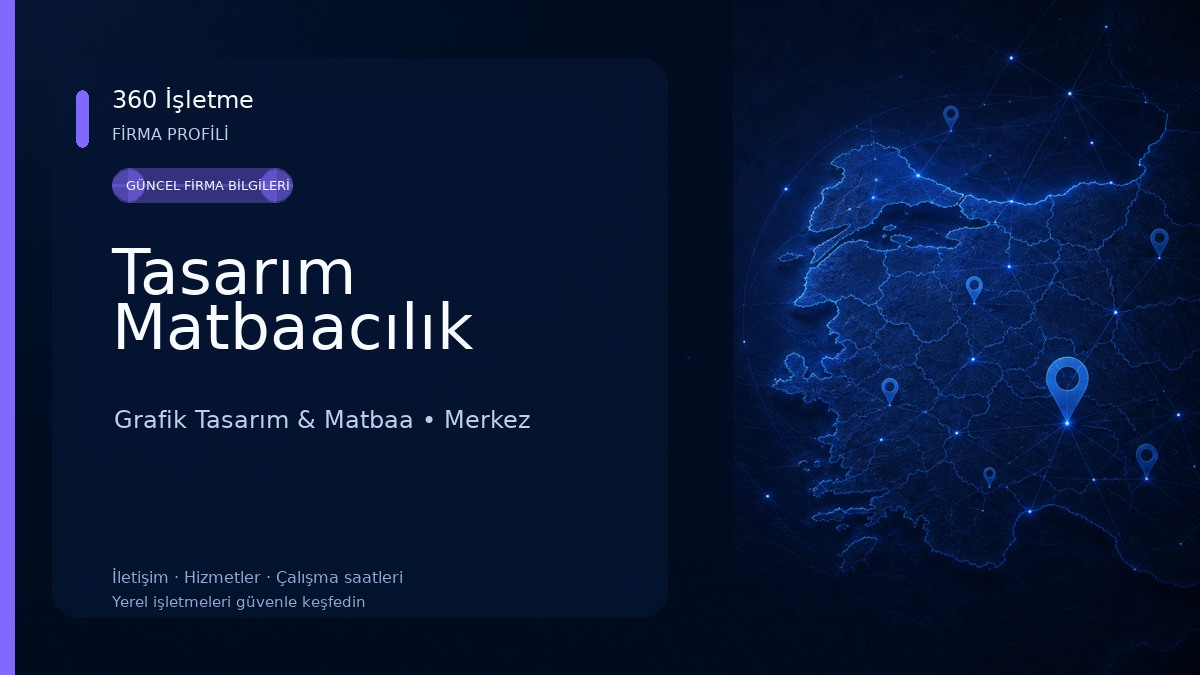 Tasarım Matbaacılık 