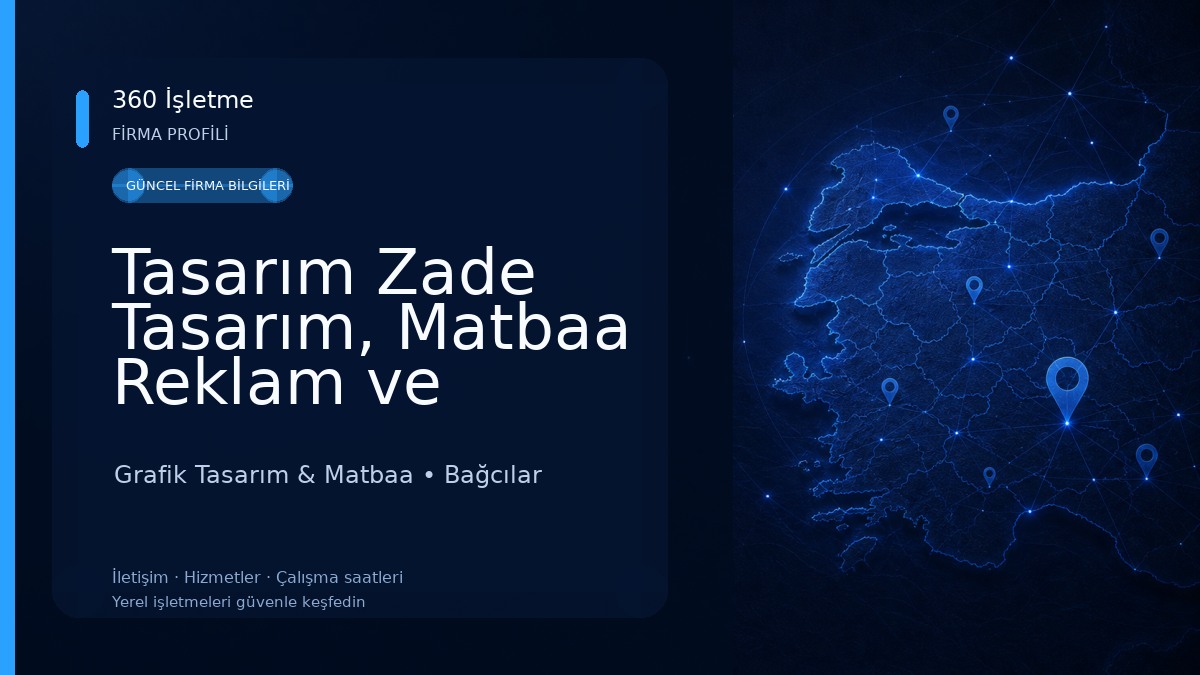 Tasarım Zade Tasarım, Matbaa Reklam ve Promosyon
