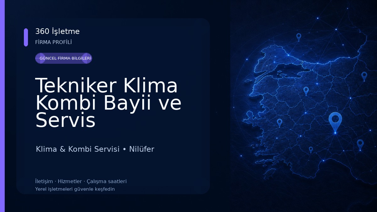 Tekniker Klima Kombi Bayii ve Servis Klima & Kombi Servisi
