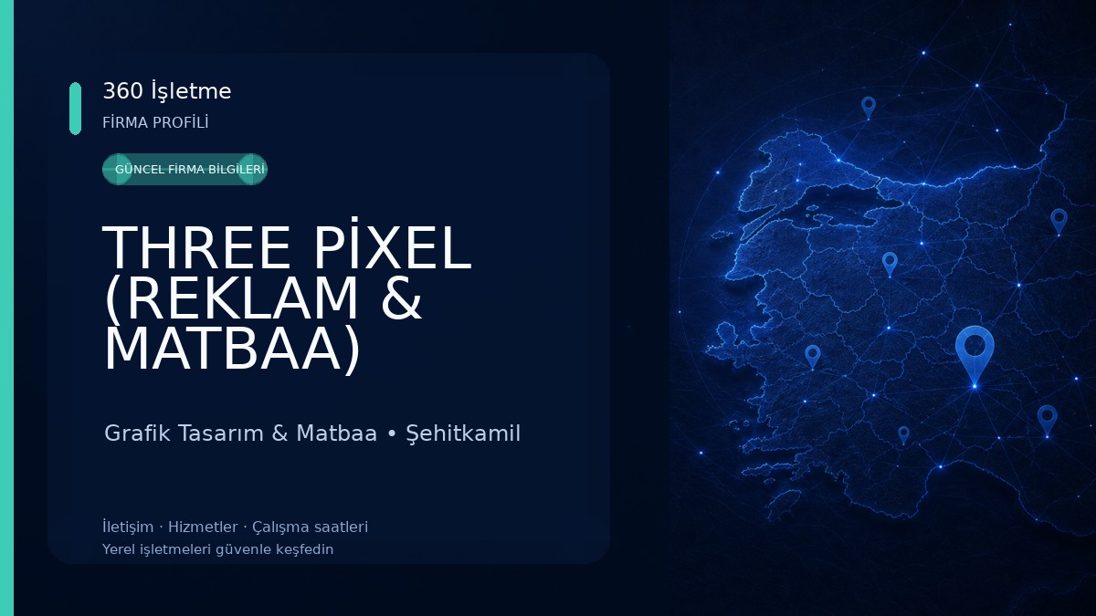 THREE PİXEL (REKLAM & MATBAA)