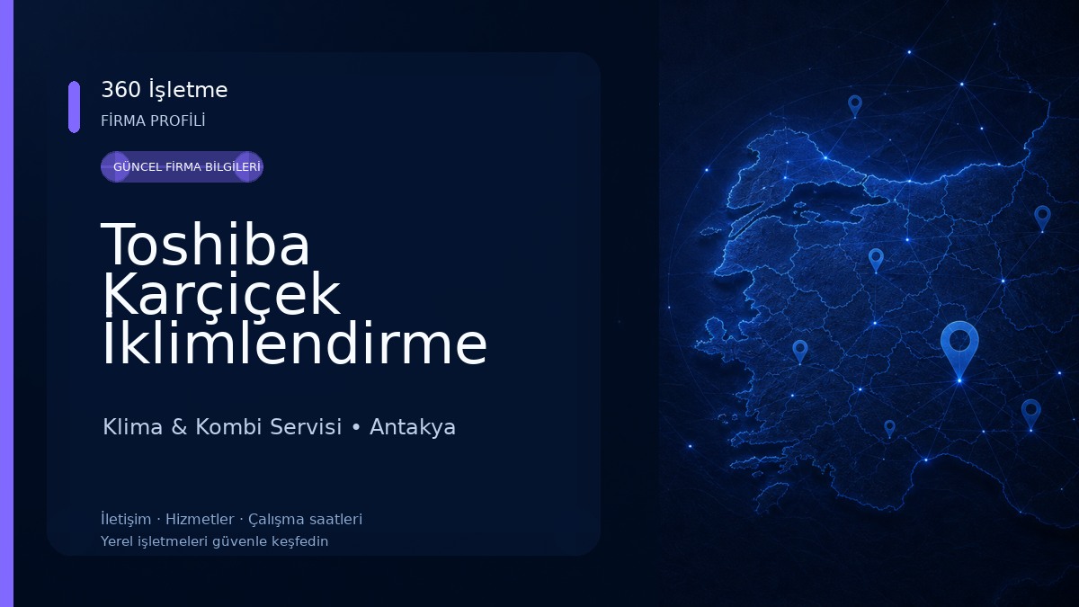 Toshiba Karçiçek İklimlendirme