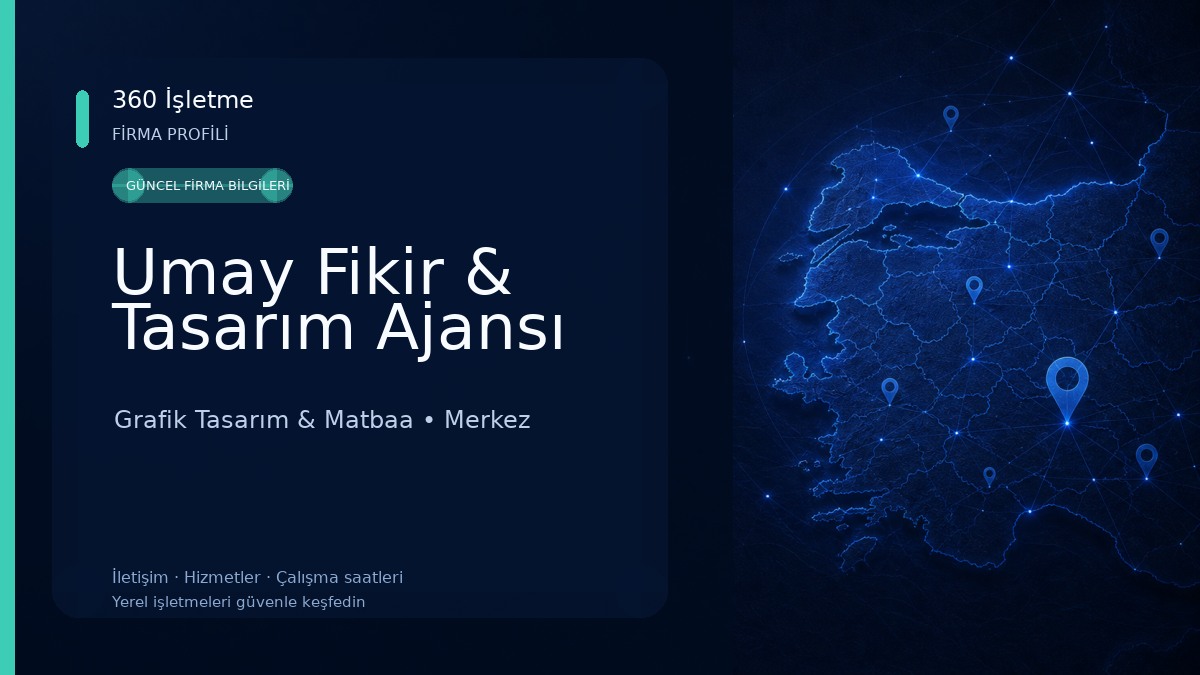 Umay Fikir & Tasarım Ajansı Grafik Tasarım & Matbaa