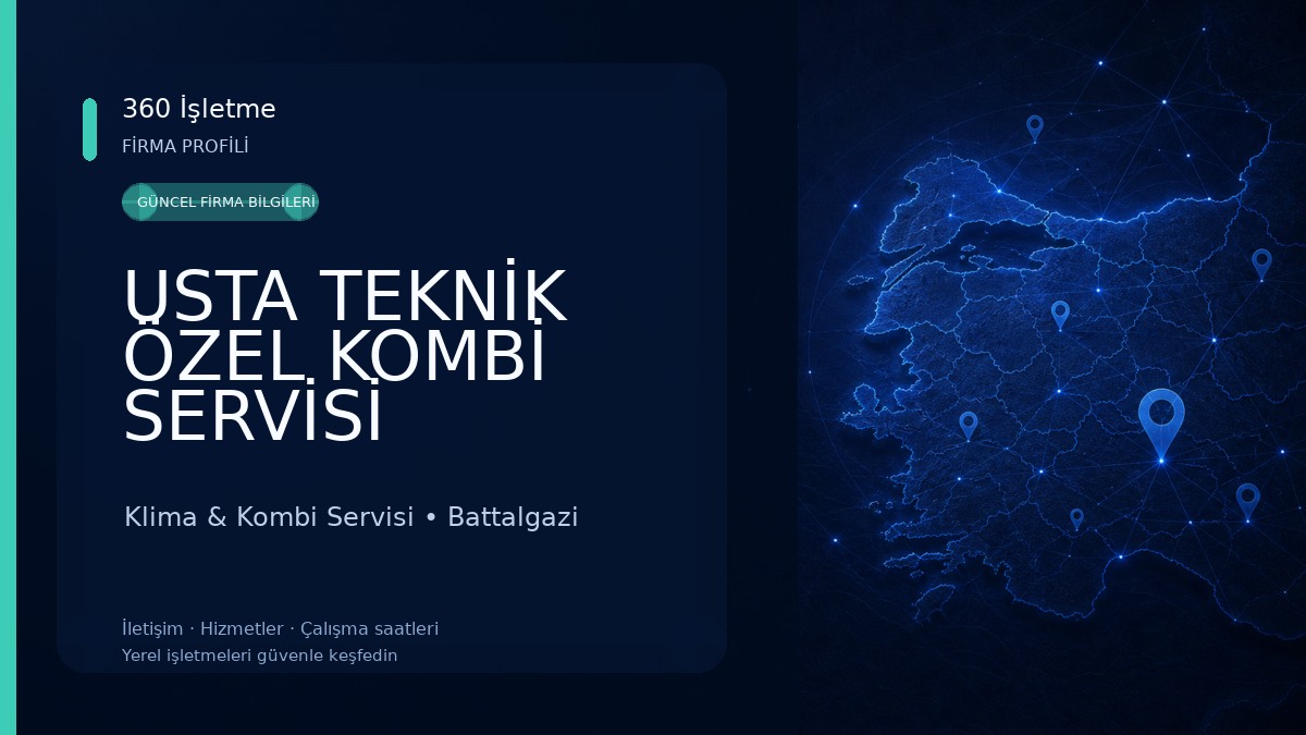 USTA TEKNİK ÖZEL KOMBİ SERVİSİ 