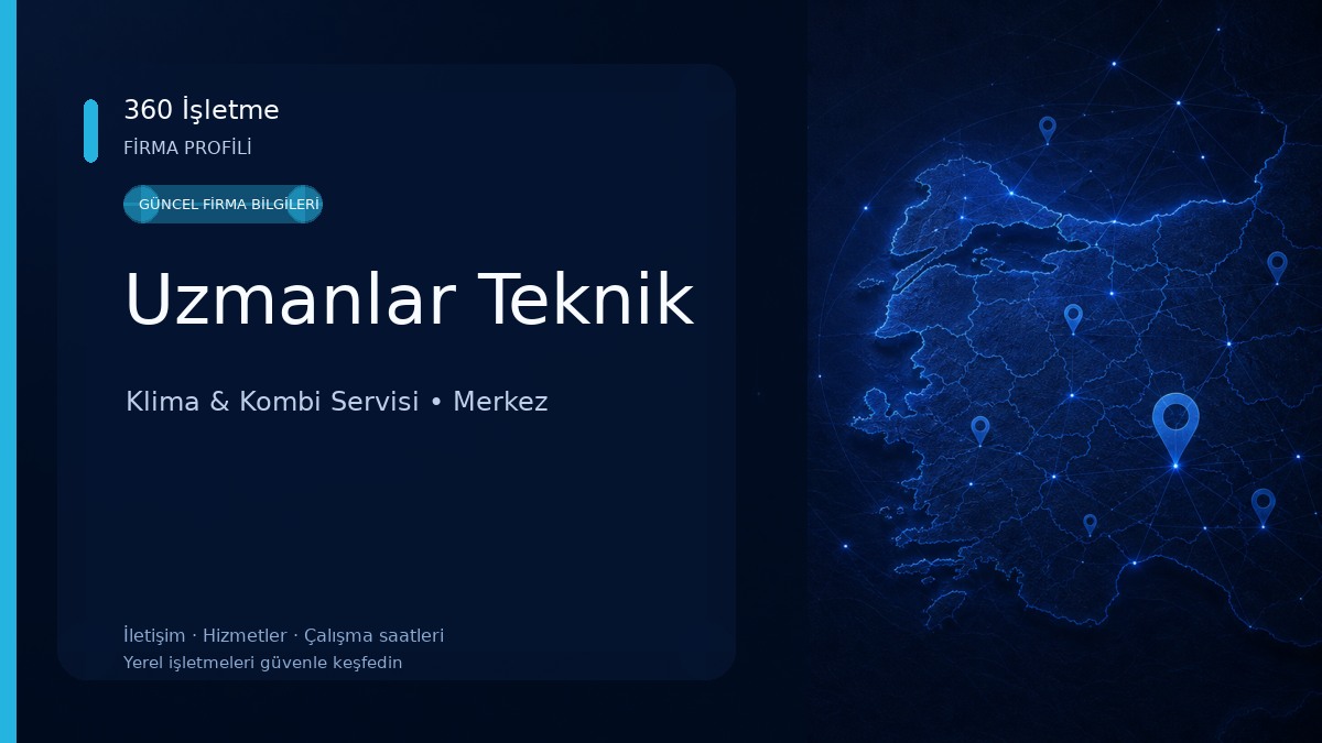 Uzmanlar Teknik Klima & Kombi Servisi