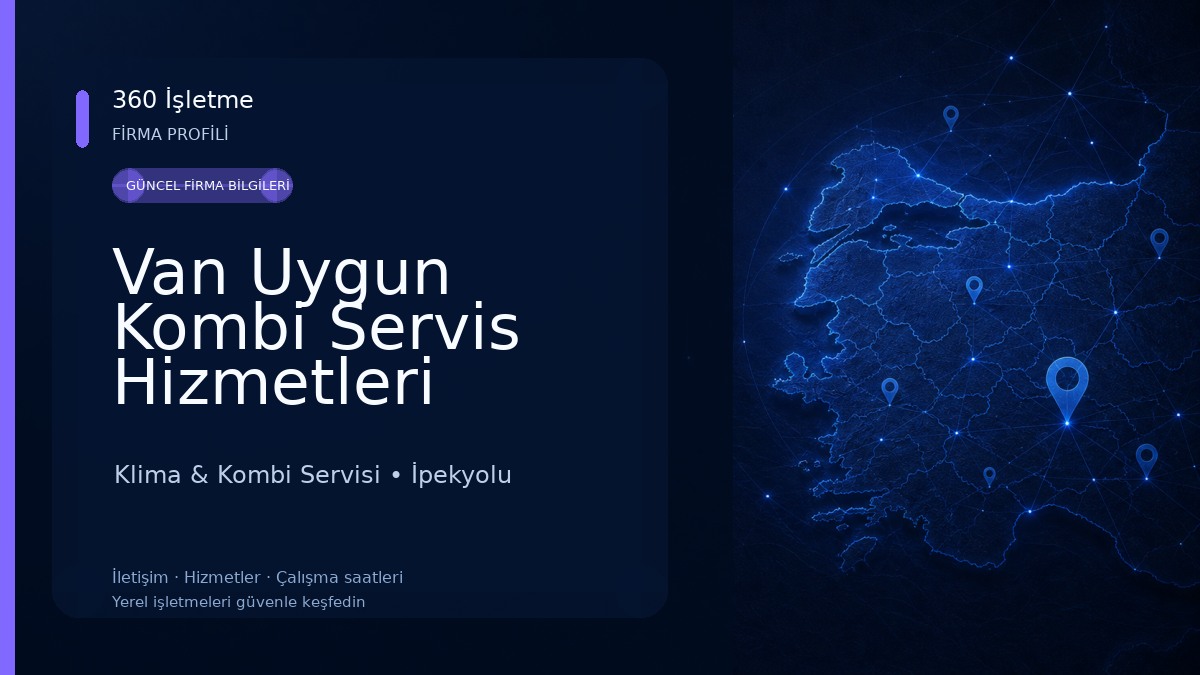 Van Uygun Kombi Servis Hizmetleri İletişim Klima & Kombi Servisi