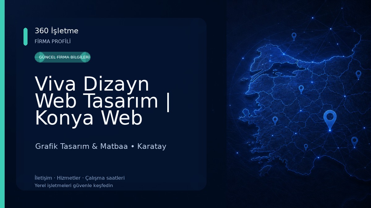 Viva Dizayn Web Tasarım | Konya Web Tasarım Grafik Tasarım & Matbaa
