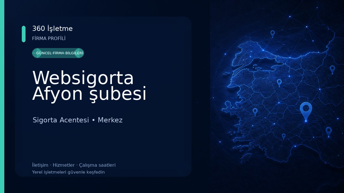 Websigorta Afyon şubesi