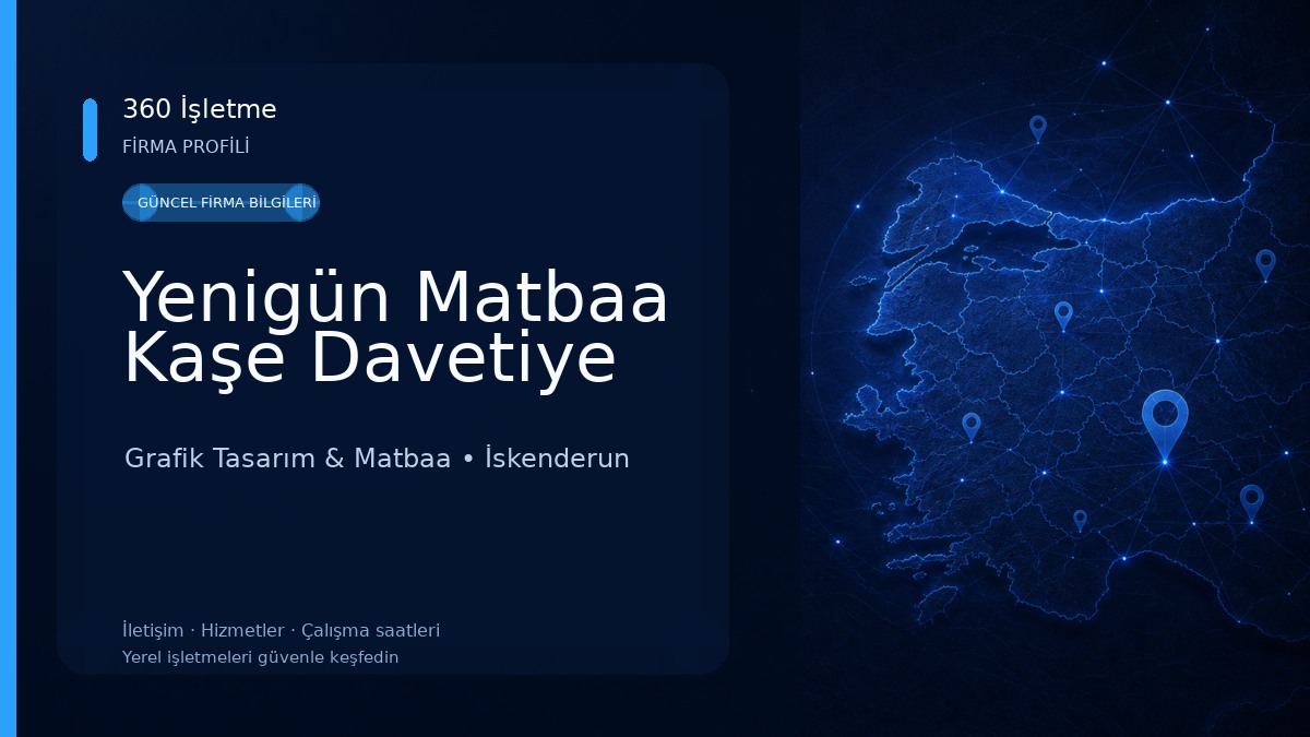 Yenigün Matbaa Kaşe Davetiye 