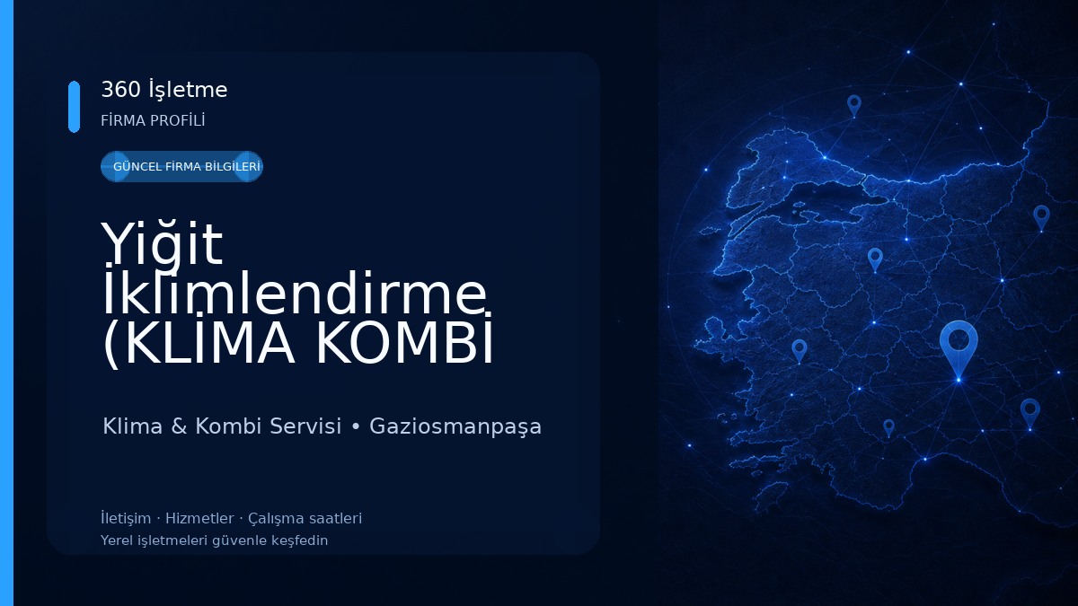 Yiğit İklimlendirme (KLİMA KOMBİ SATIŞ SERVİSİ) Klima & Kombi Servisi
