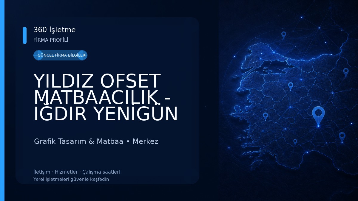 YILDIZ OFSET MATBAACILIK - IĞDIR YENİGÜN GAZETESİ 