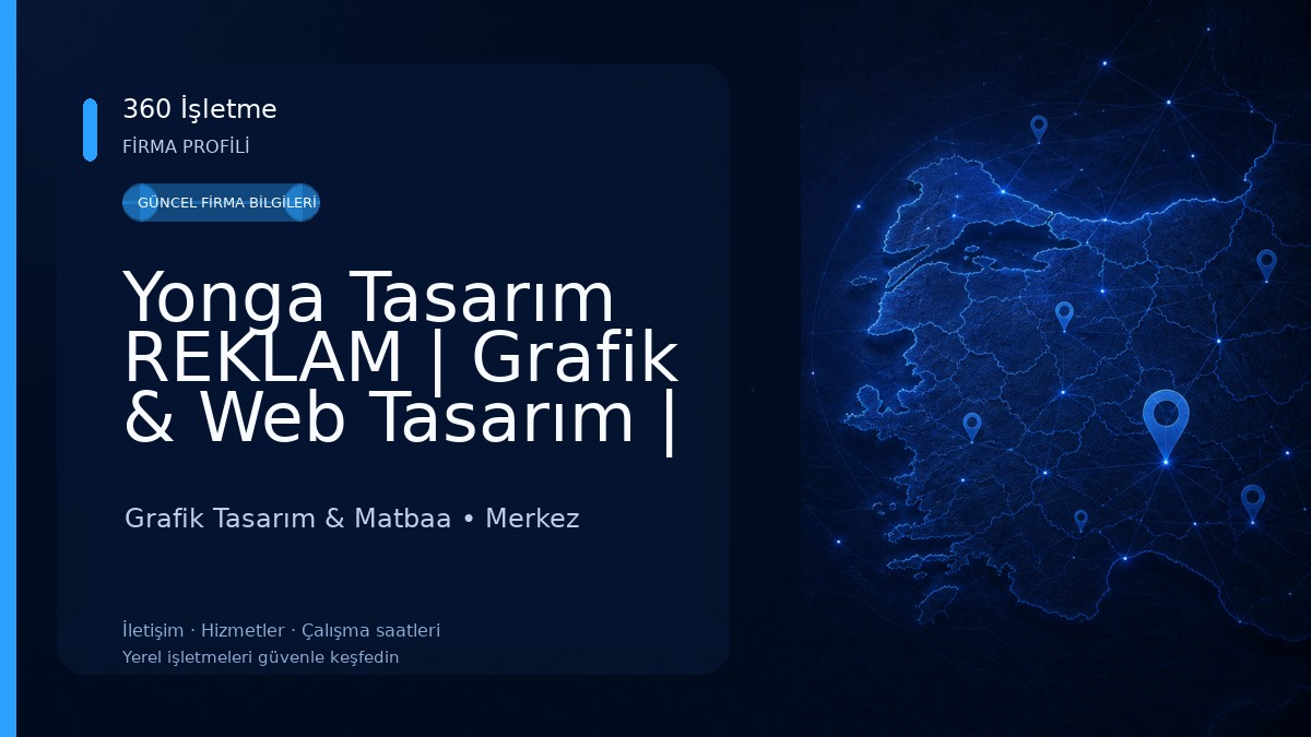 Yonga Tasarım REKLAM | Grafik & Web Tasarım | SEO 