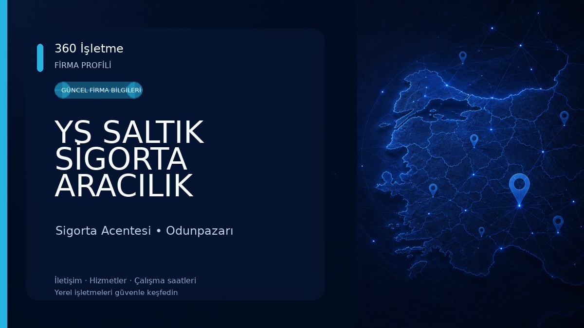 YS SALTIK SİGORTA ARACILIK HİZMETLERİ