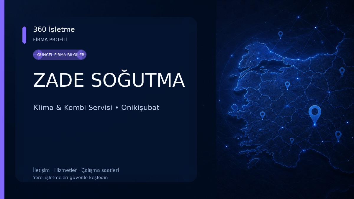 ZADE SOĞUTMA Klima & Kombi Servisi