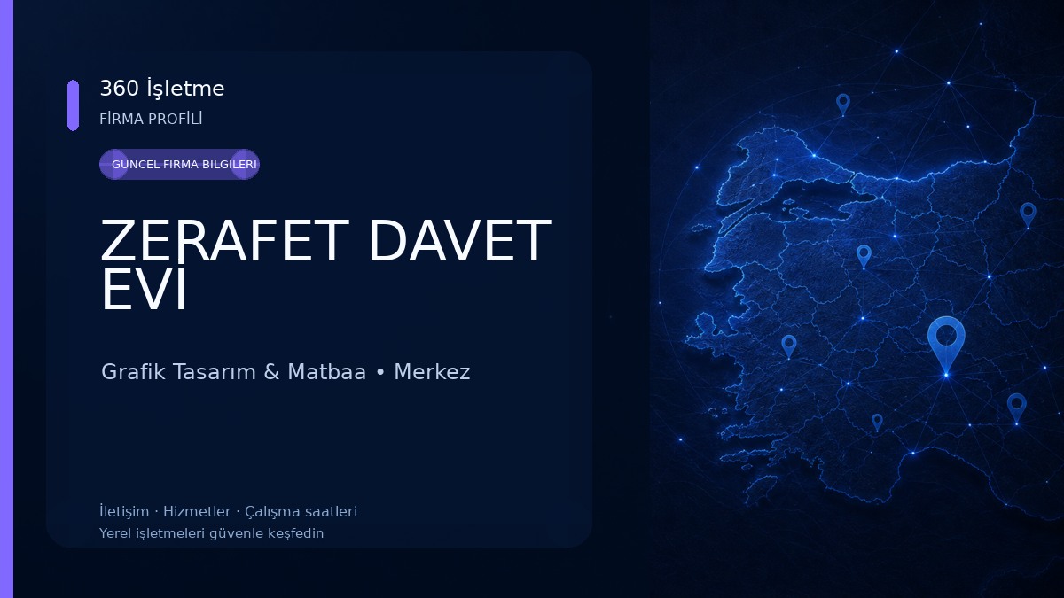 ZERAFET DAVET EVİ 