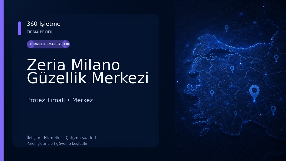 Zeria Milano Güzellik Merkezi Protez Tırnak