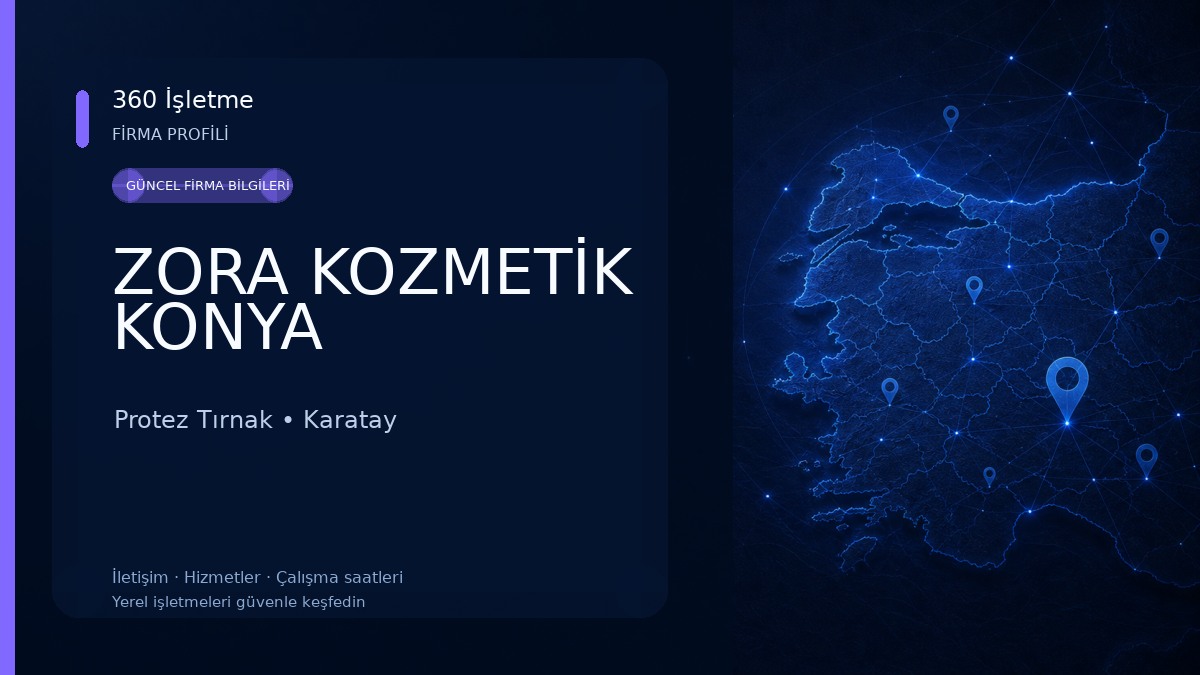 ZORA KOZMETİK KONYA 